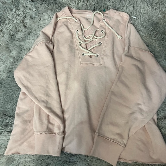 Aerie tie up sweater - Picture 2 of 10